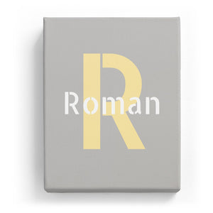 Roman Overlaid on R - Stylistic