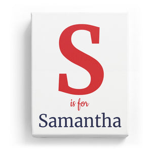 S is for Samantha - Classic