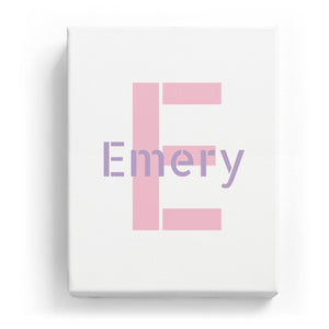 Emery Overlaid on E - Stylistic