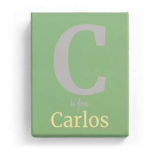 C is for Carlos - Classic