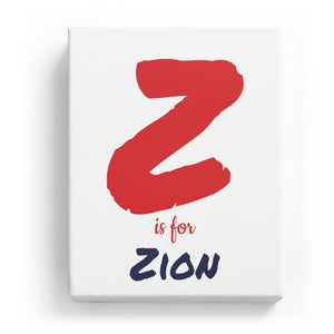 Z is for Zion - Artistic