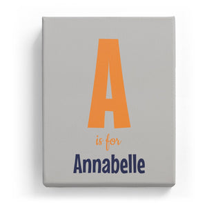 A is for Annabelle - Cartoony