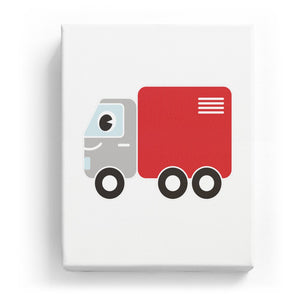 Truck with Face - No Background (Mirror Image)