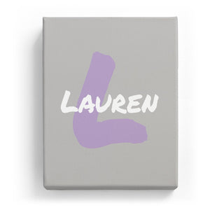 Lauren Overlaid on L - Artistic
