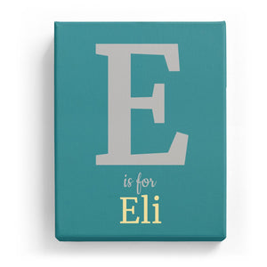 E is for Eli - Classic