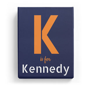 K is for Kennedy - Stylistic
