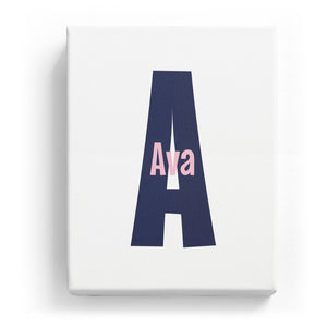 Ava Overlaid on A - Cartoony