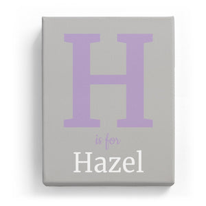 H is for Hazel - Classic