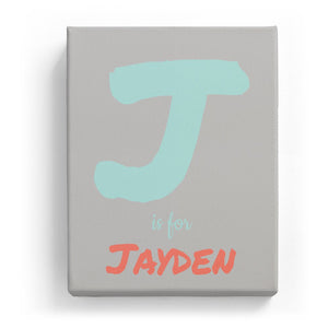 J is for Jayden - Artistic