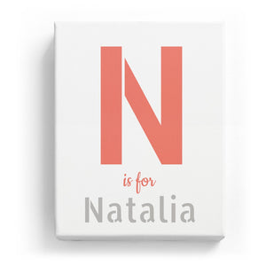 N is for Natalia - Stylistic