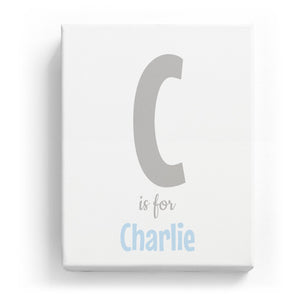 C is for Charlie - Cartoony