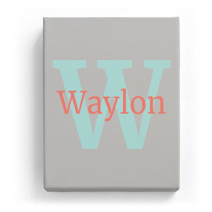 Waylon Overlaid on W - Classic