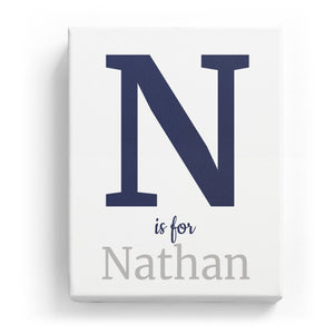 N is for Nathan - Classic