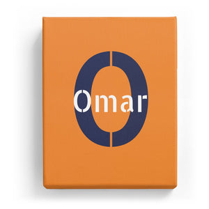 Omar Overlaid on O - Stylistic