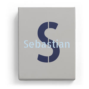 Sebastian Overlaid on S - Stylistic