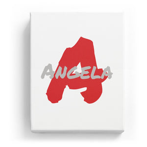Angela Overlaid on A - Artistic