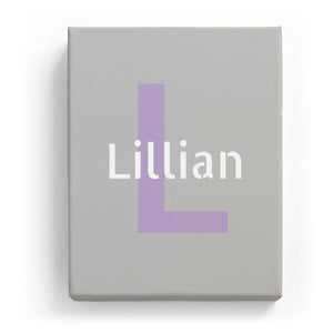 Lillian Overlaid on L - Stylistic