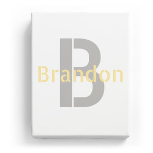 Brandon Overlaid on B - Stylistic