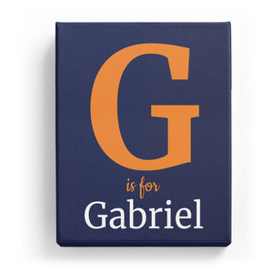 G is for Gabriel - Classic