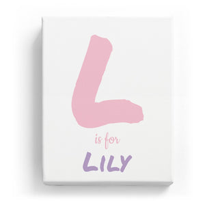 L is for Lily - Artistic