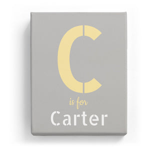 C is for Carter - Stylistic
