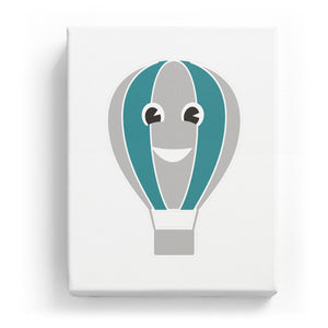Hot Air Balloon with Face - No Background (Mirror Image)
