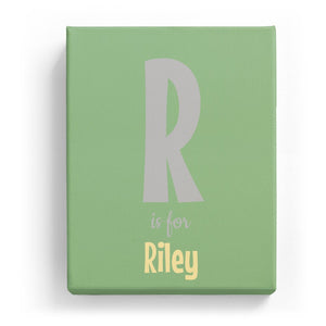 R is for Riley - Cartoony