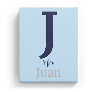 J is for Juan - Classic