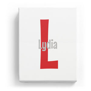 Lydia Overlaid on L - Cartoony