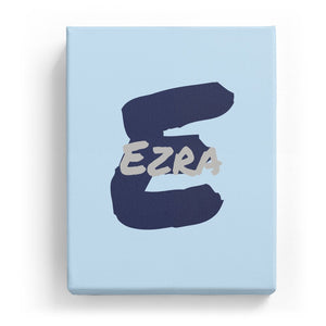Ezra Overlaid on E - Artistic