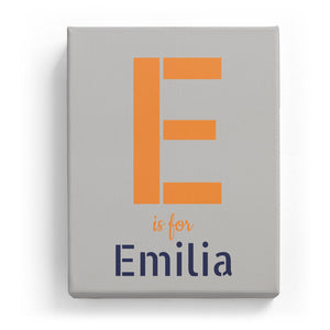 E is for Emilia - Stylistic