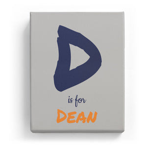 D is for Dean - Artistic