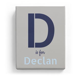 D is for Declan - Stylistic