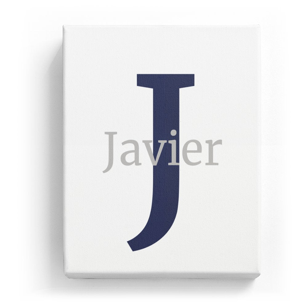 Javier's Personalized Canvas Art