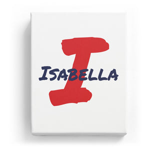 Isabella Overlaid on I - Artistic