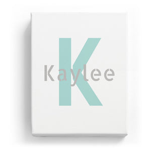 Kaylee Overlaid on K - Stylistic
