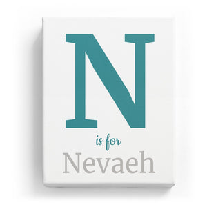 N is for Nevaeh - Classic