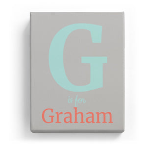 G is for Graham - Classic