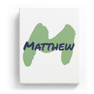 Matthew Overlaid on M - Artistic