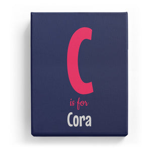 C is for Cora - Cartoony