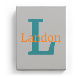 Landon Overlaid on L - Classic