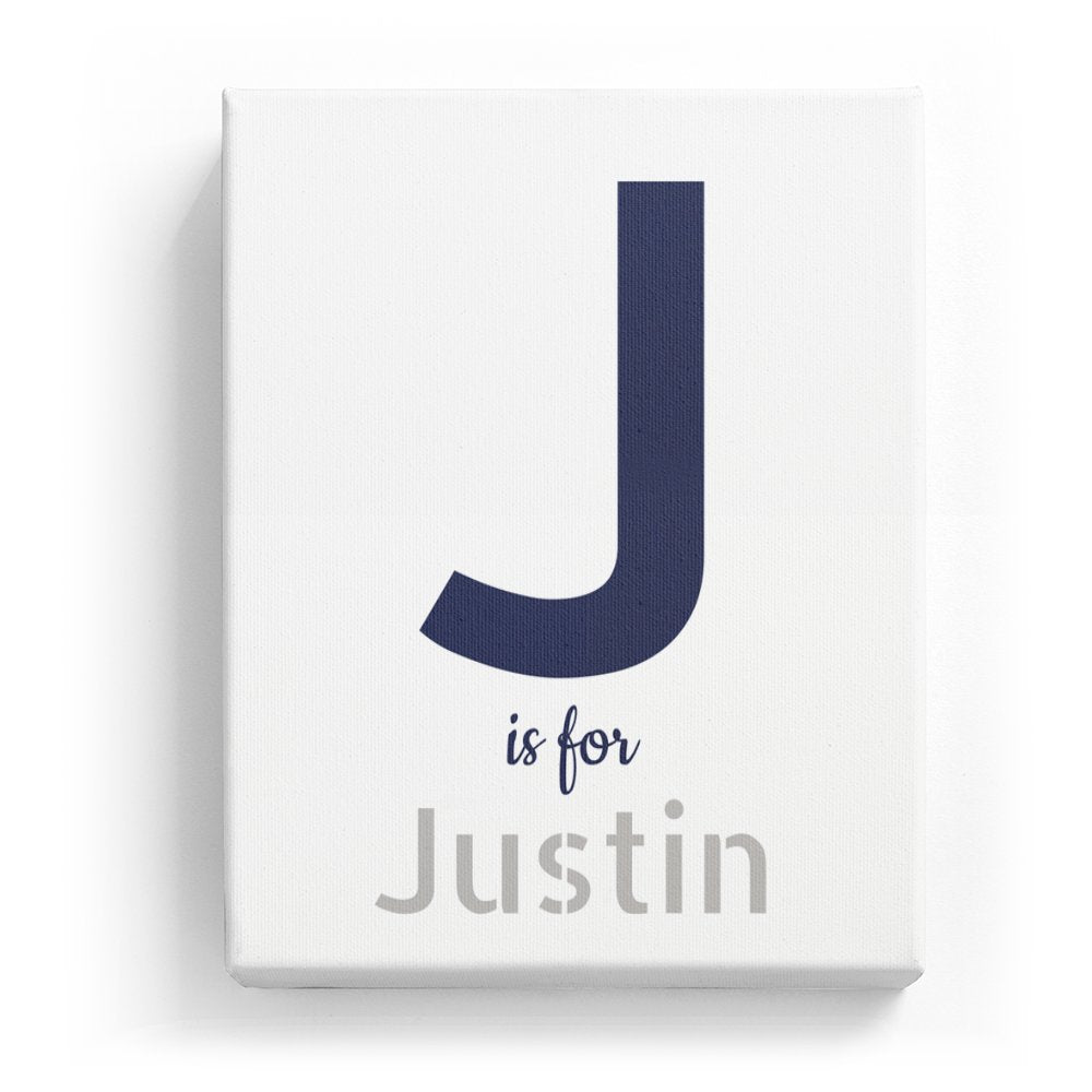 Justin's Personalized Canvas Art