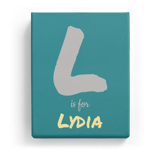 L is for Lydia - Artistic