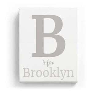 B is for Brooklyn - Classic