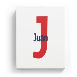 Juan Overlaid on J - Cartoony