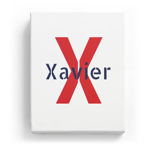 Xavier Overlaid on X - Stylistic