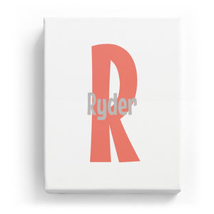 Ryder Overlaid on R - Cartoony