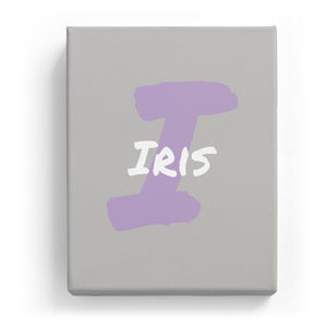 Iris Overlaid on I - Artistic