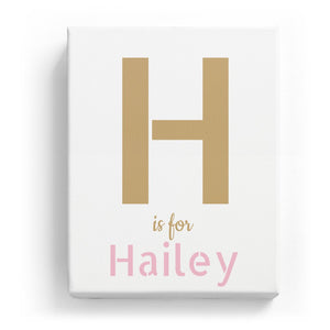 H is for Hailey - Stylistic