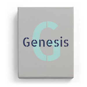 Genesis Overlaid on G - Stylistic